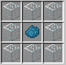 Recipe Cyan Stained Glass Minecraft Information